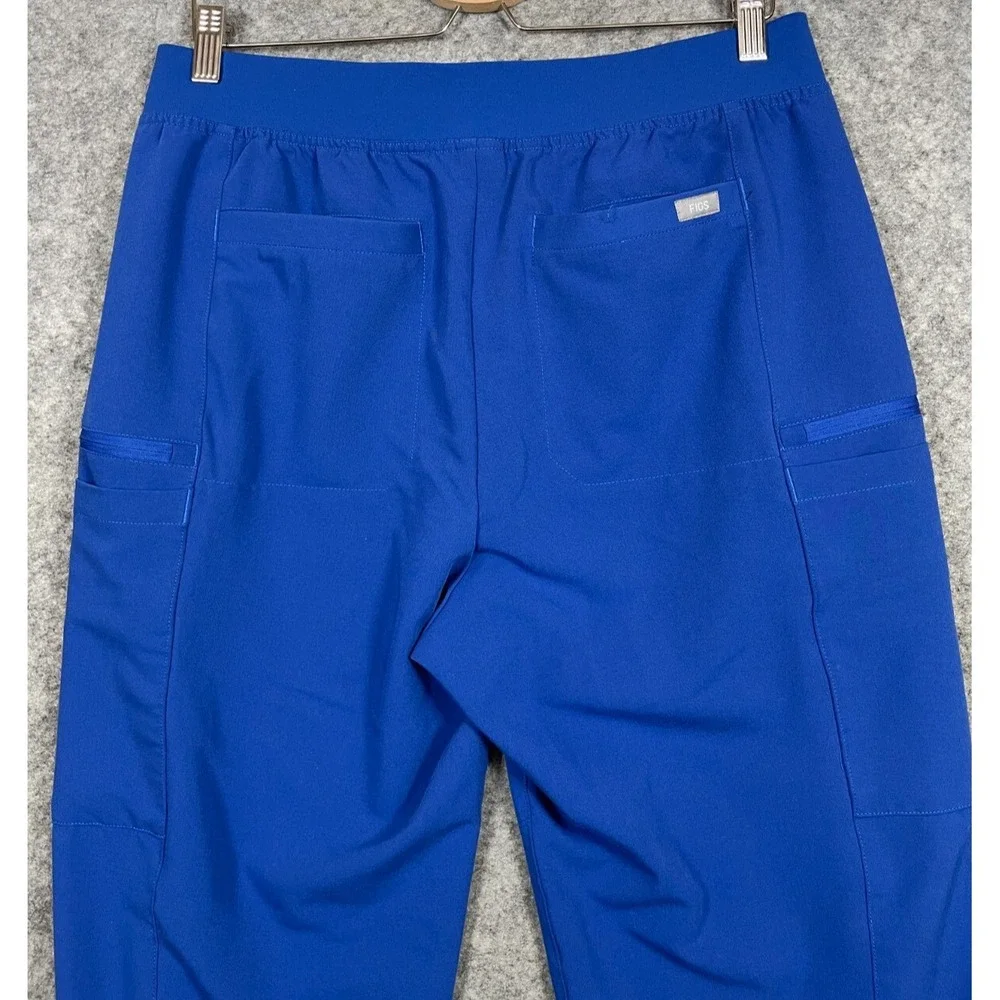 Figs Weston Jogger Scrub Pants Winning Blue Large New